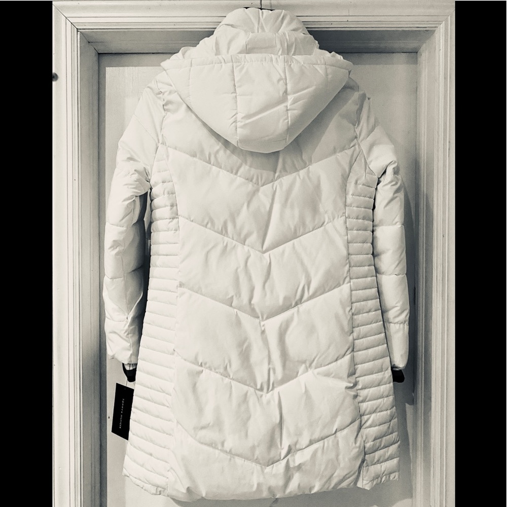 HP 🎉NEW TOMMY HILFIGER LONG PUFFER JACKET - Picture 8 of 12